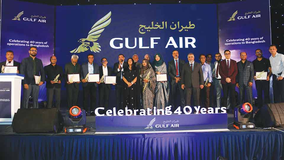 Gulf Air celebrates 40 years of operations in Bangladesh
