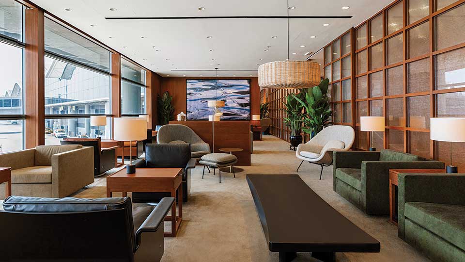 Cathay Pacific reopens its revamped lounge The Bridge at Hong Kong Airport