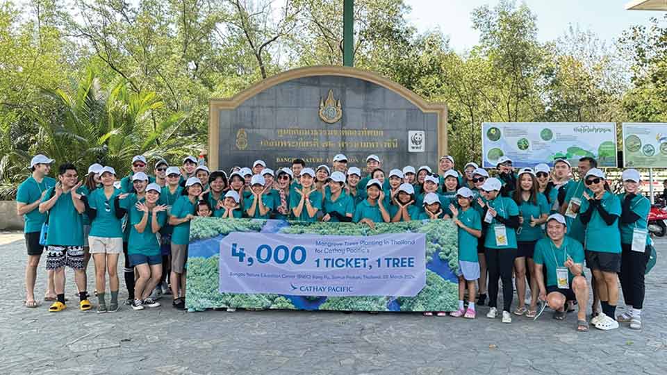 Cathay's 'One Ticket, One Tree' returns for fourth year