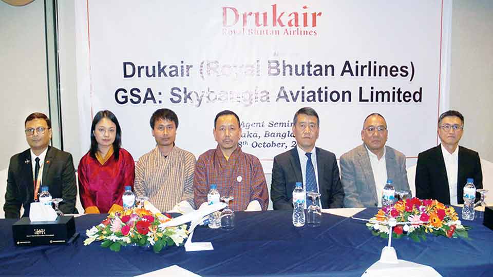 Drukair flying twice weekly from Dhaka to Paro, Bangkok respectively