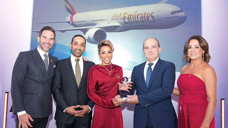 Emirates dubbed world's best airline at ULTRAs 2024 Awards