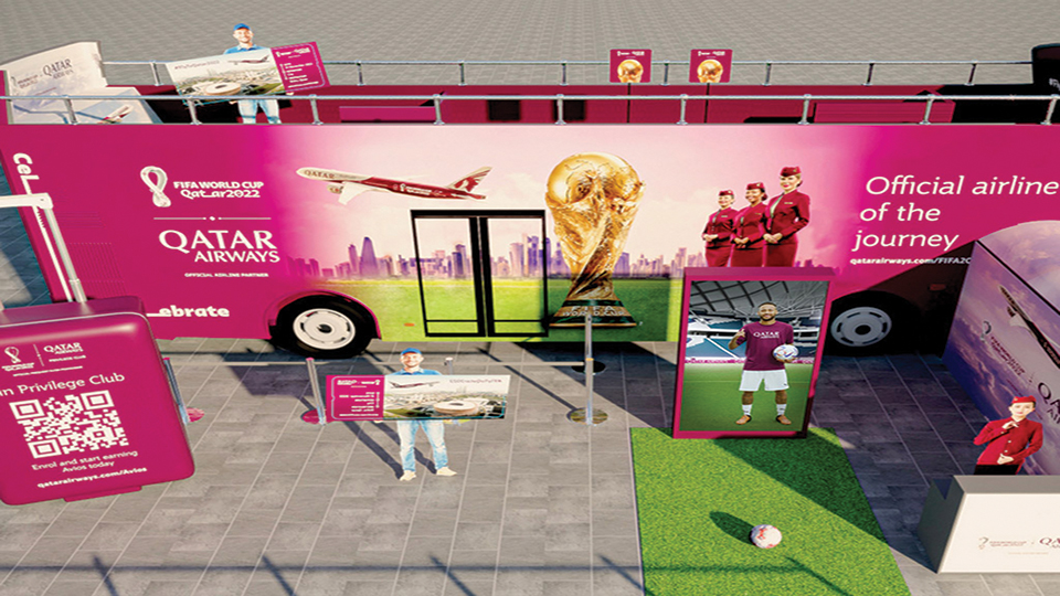 Qatar Airways launches 'The Journey Tour' across Europe for FIFA WC22