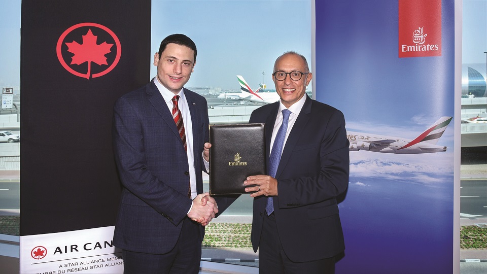 Joint loyalty programme of Emirates, Air Canada launched