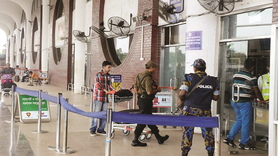 US dissatisfied over Dhaka airport security