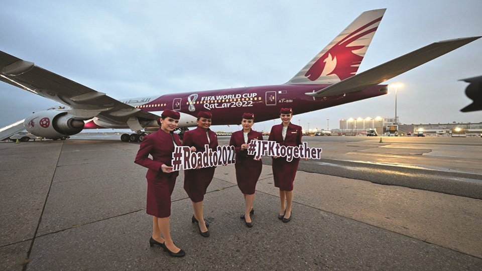 FIFA WC'22 : Official Airline partner Qatar Airways operates 14,000 flights