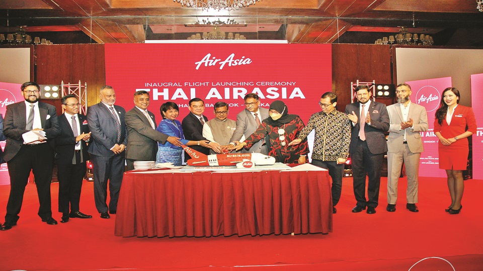 Thai AirAsia launches Dhaka-Bangkok flight