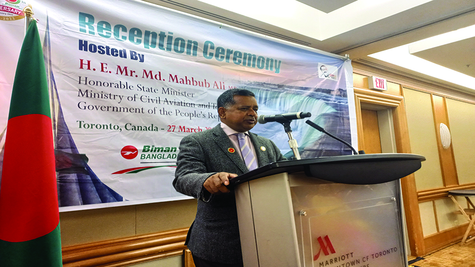 Biman to resume Dhaka-New York flights soon : Mahbub Ali