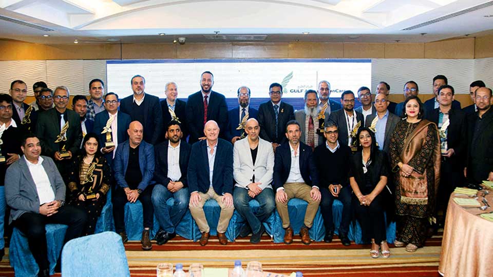 Gulf Air Falcon Cargo celebrates annual agent award night 2022