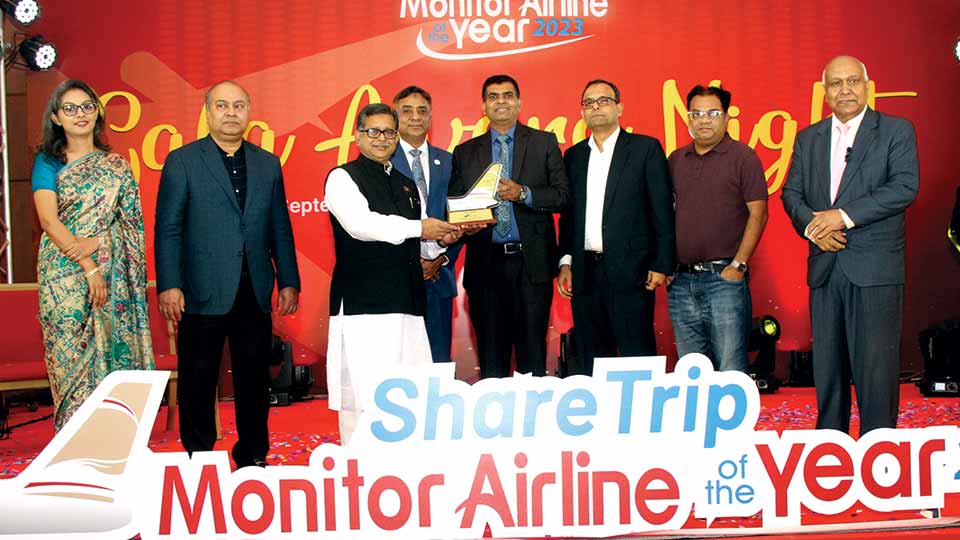 US-Bangla Airlines wins four awards including Domestic Airline of the Year