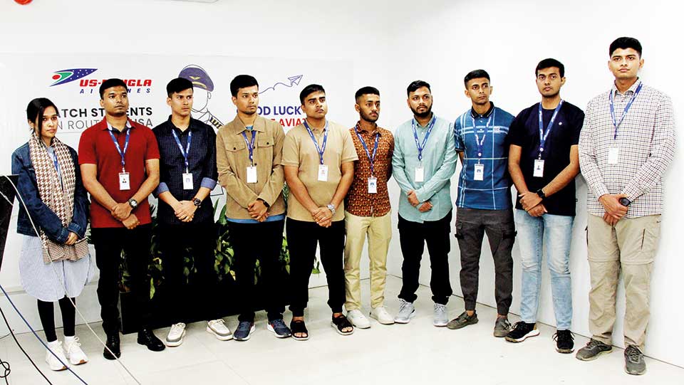 US-Bangla sends first batch of cadet pilots for flight training in USA