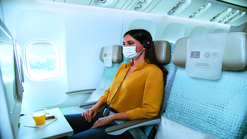Passengers can buy extra comfort while travelling in Emirates Economy cabin