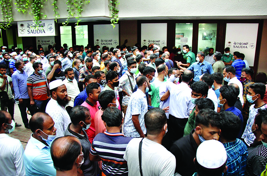 Saudi-bound workers suffer, airlines' hands tied due to manpower shortage