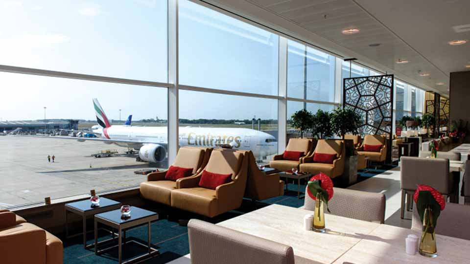 Emirates unveils new lounge at London Stansted Airport