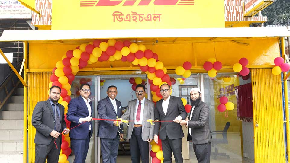 DHL Express opens new retail agent point in Rajshahi