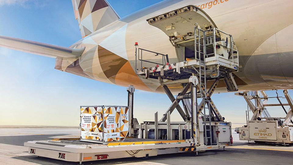 Etihad Cargo reports increase in first-half revenues