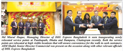 Md Miarul Haque, Managing Director of DHL Express Bangladesh