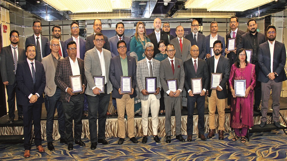 Saudia Cargo BD awards top agents
