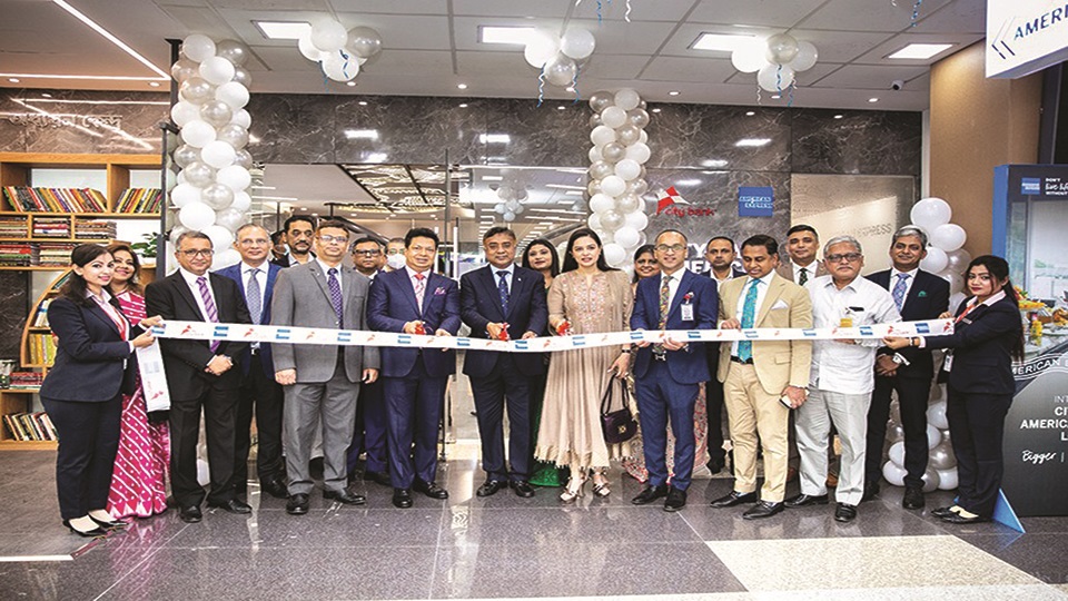 City Bank opens third Amex Domestic Lounge at HSIA