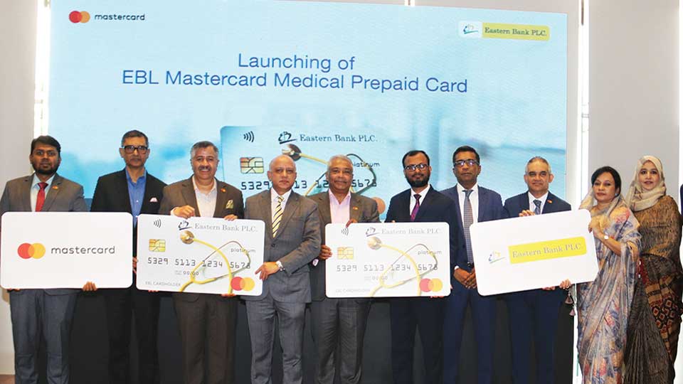 EBL, Mastercard launch first prepaid card for medical tourism