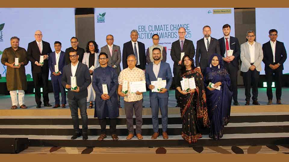 Five organizations honored at EBL Climate Change Action Awards 2025