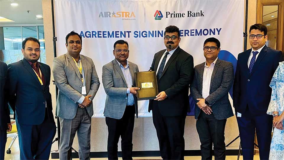 Prime Bank PLC partners with Air Astra