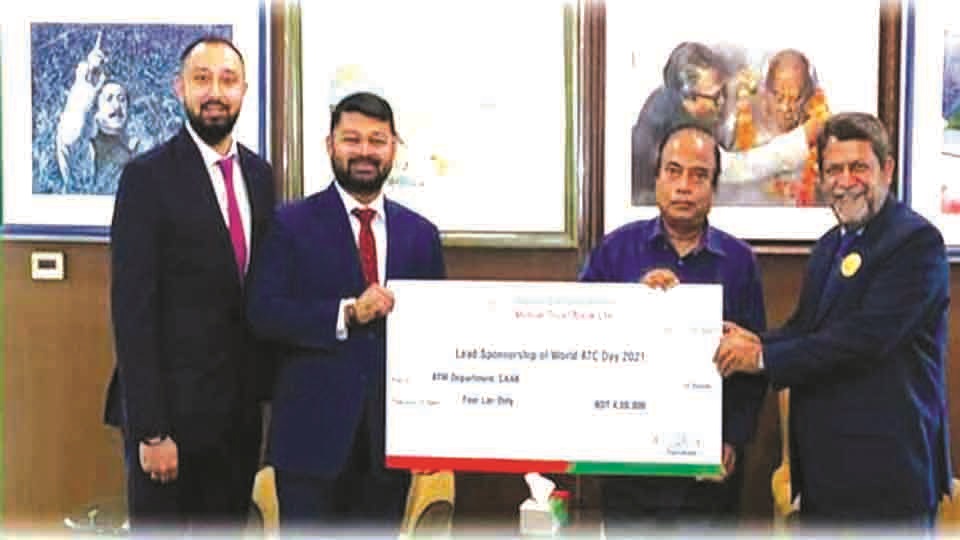 Mutual Trust Bank Ltd was the Lead Title Sponsor for celebration of the Day of Air Traffic