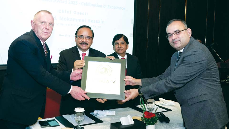 Pan Pacific Sonargaon Dhaka wins two awards at SATA 2023