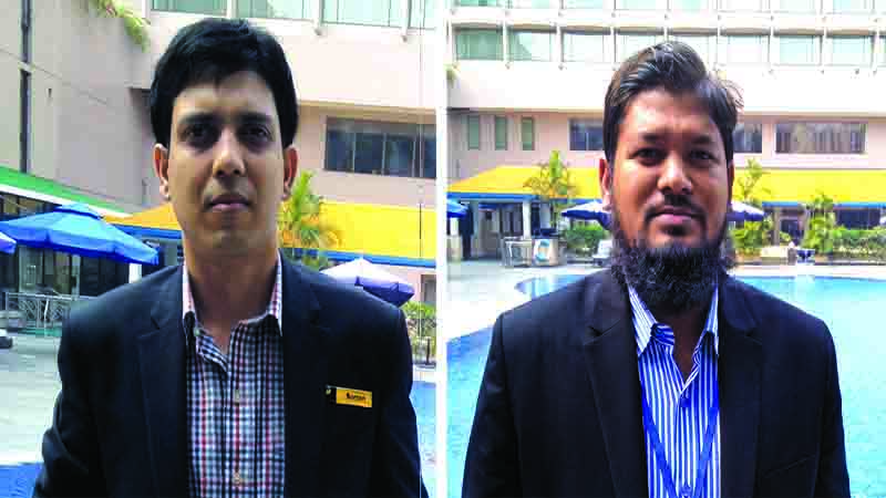 Hotel Sea Crown promotes two sales officials