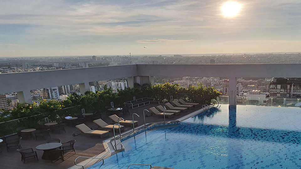 Learn swimming at Sheraton Dhaka