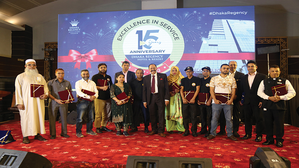 Dhaka Regency celebrates 15th anniversary