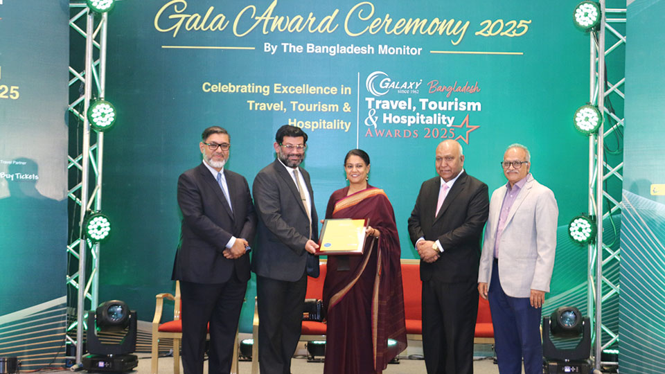 Nasser Rahman honored as Leading Hotel Entrepreneur