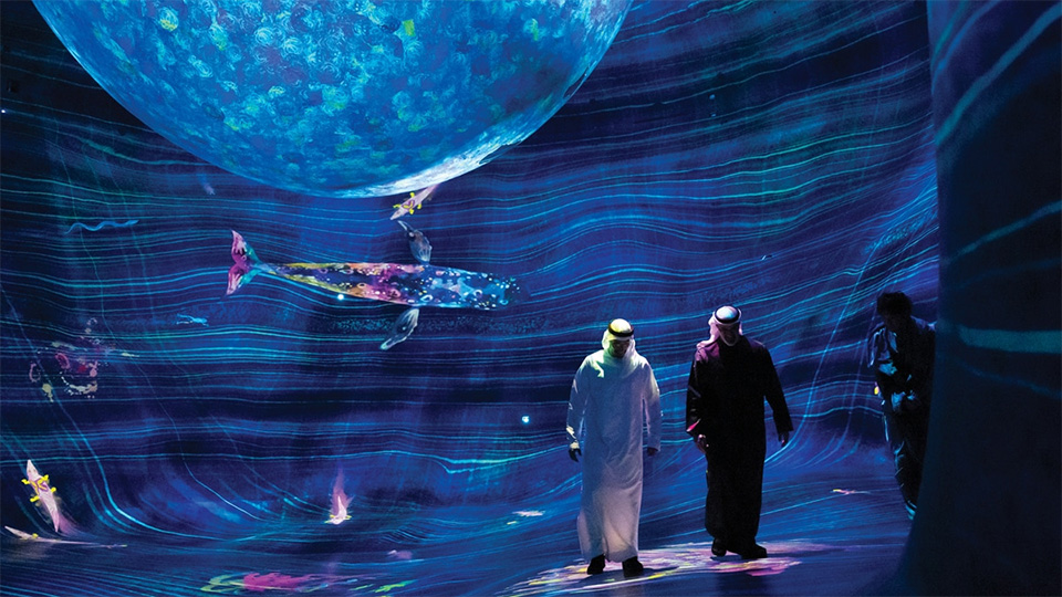 Visitors can now explore vast digital art space TeamLab Phenomena in Abu Dhabi