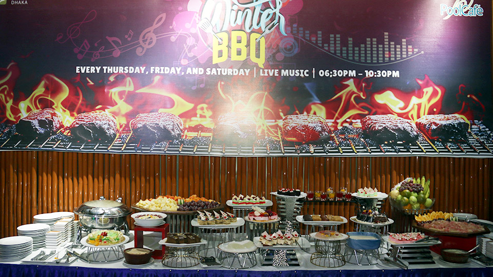 Smoky winter BBQ nights 