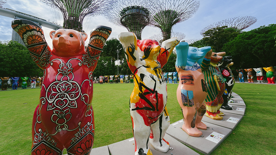 Buddy bears in Singapore