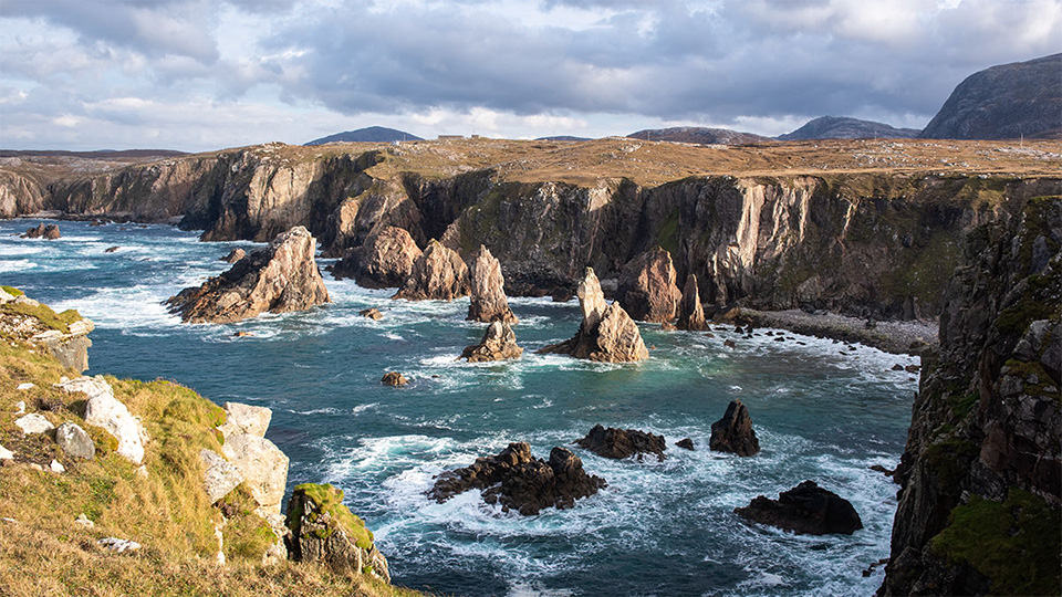 Isle of Lewis, largest island in Outer Hebrides archipelago