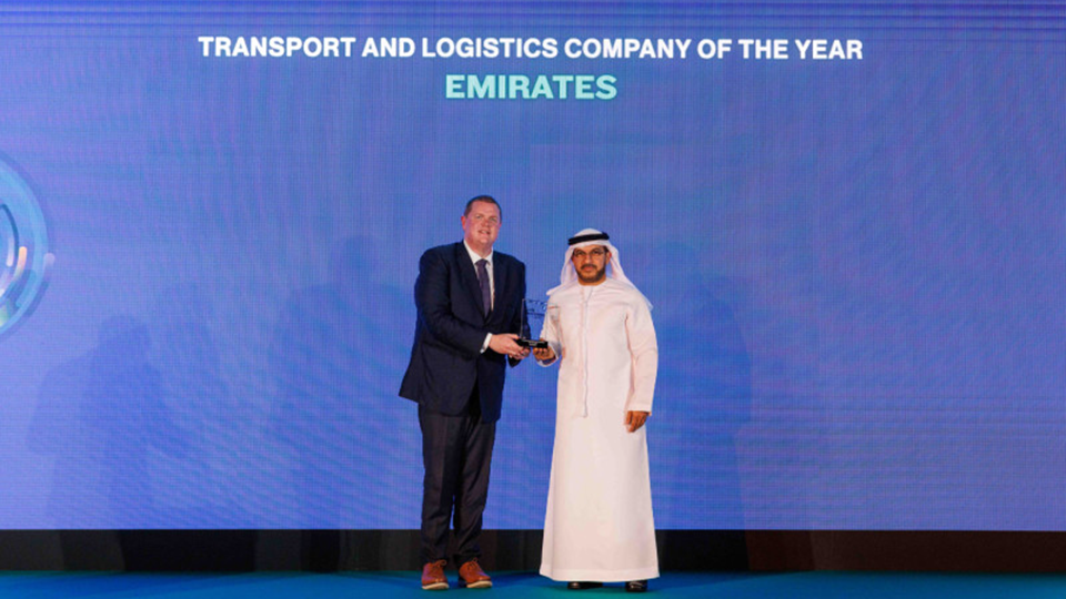 Emirates named Transport and Logistics Company of the year