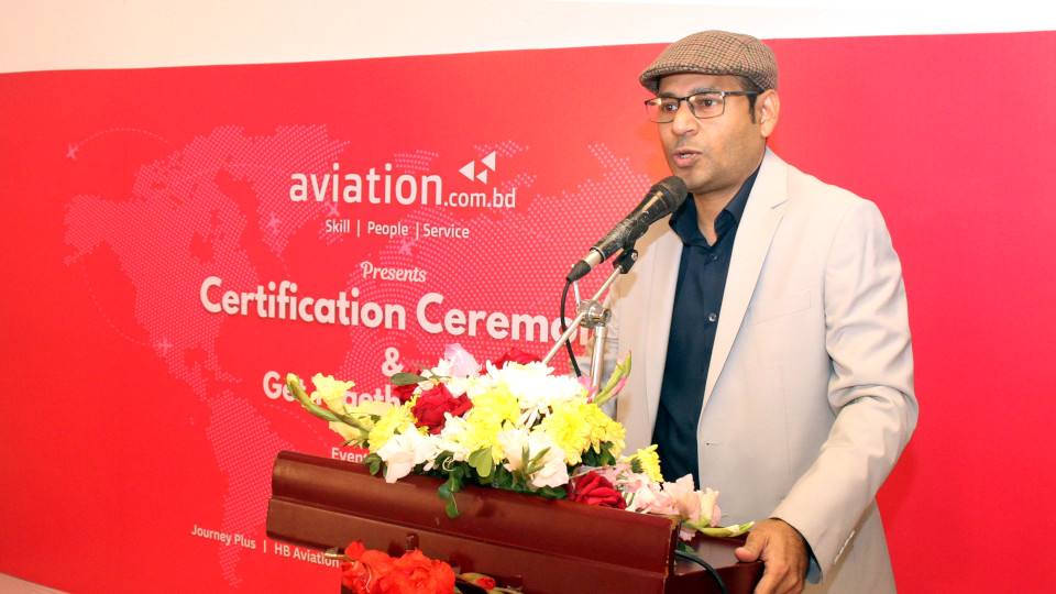 Harunur Rashid, Founder and CEO of Aviation.com.bd