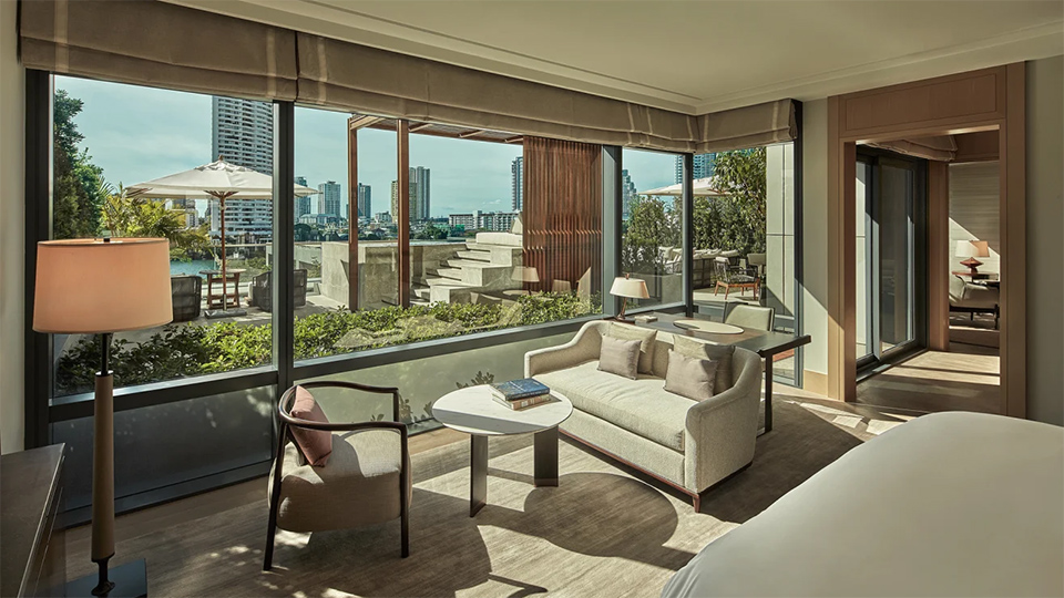 Last year's winner Capella Bangkok, a sanctuary overlooking the Chao Phraya River, was third place on the 2025 list.