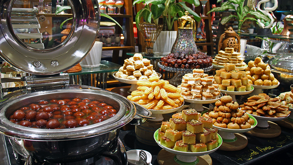 Conclude the feast on a refined note with delectable desserts