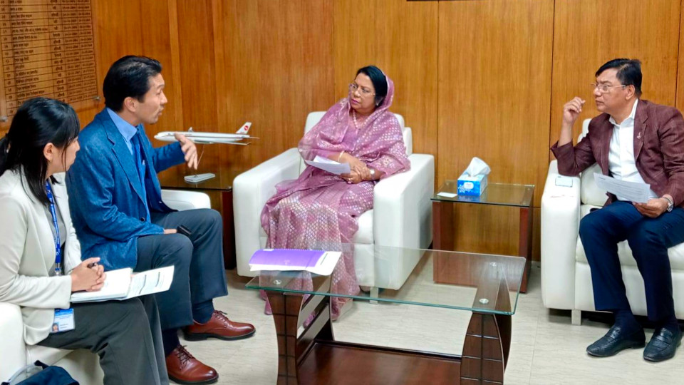 Aviation minister seeks JICA cooperation to launch HSIA's third terminal