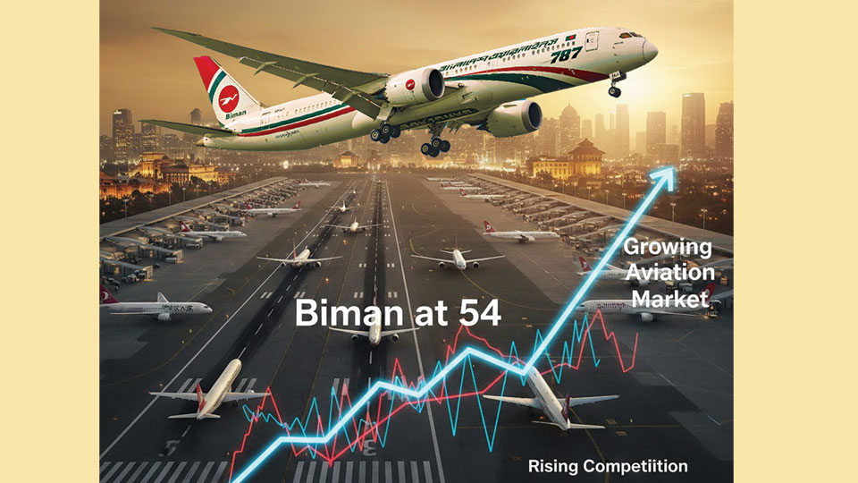 Biman at 54 : Can national carrier tap growing aviation market amid rising competition?