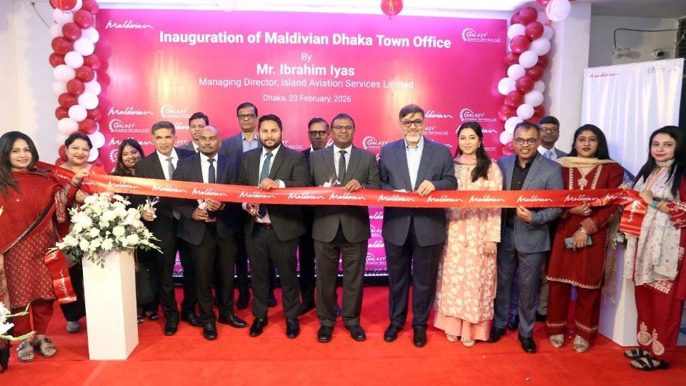 Maldivian opens its office in Dhaka, flights to resume from March 12
