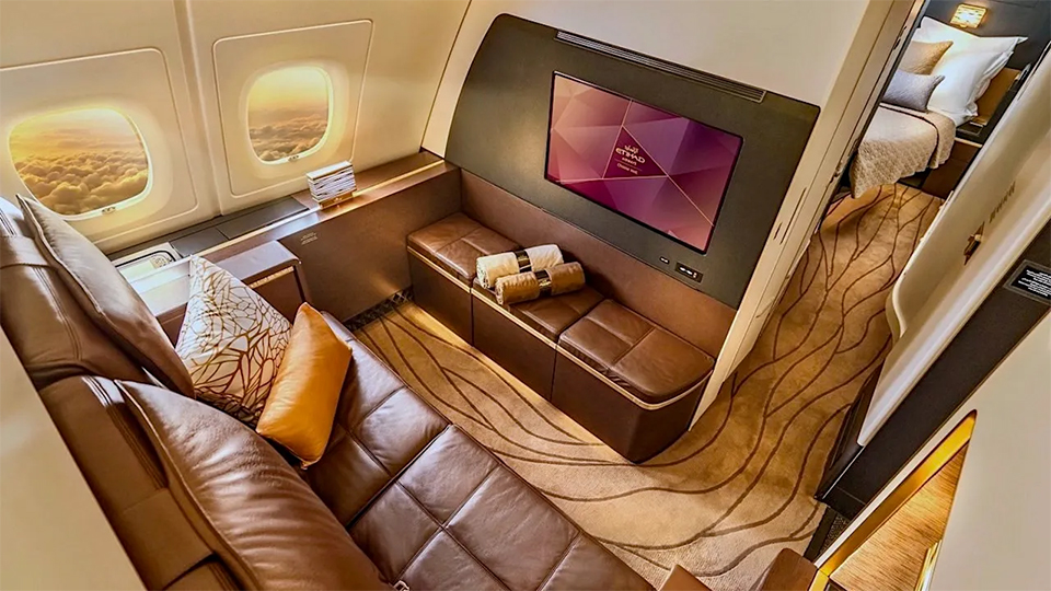 Private apartment in sky: Inside Etihad’s A380 “Apartment”