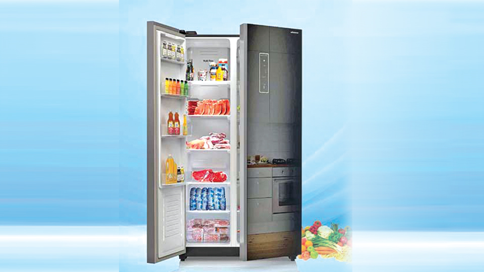 Minister brings new smart inverter fridge
