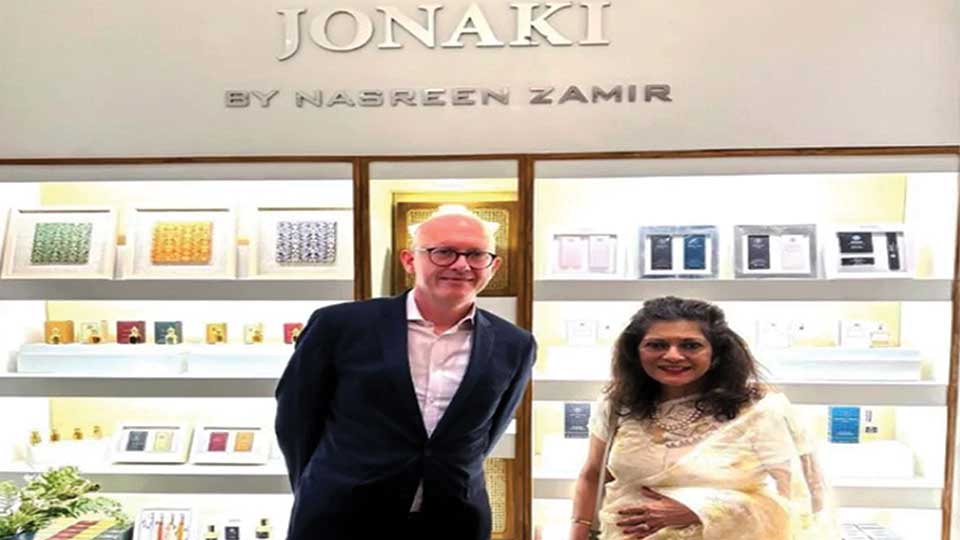 Jonaki by Nasreen Zamir opens first flagship store in Dhaka