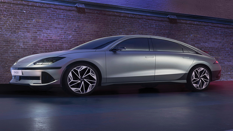 Hyundai unveils its first electric sedan, competes with Tesla