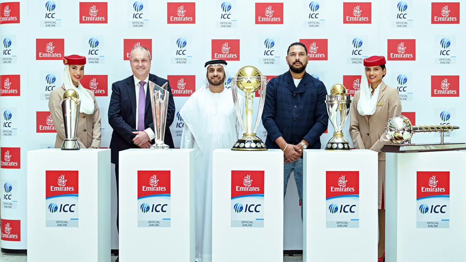 Emirates and ICC extend global partnership for a further eight years