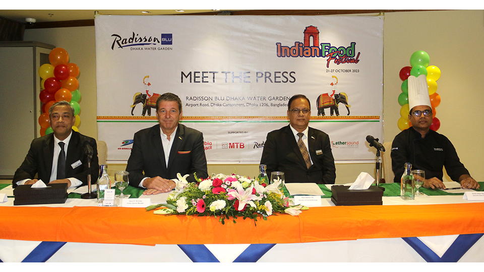 Indian Food festival begins at the Radisson Blu Dhaka on October 21