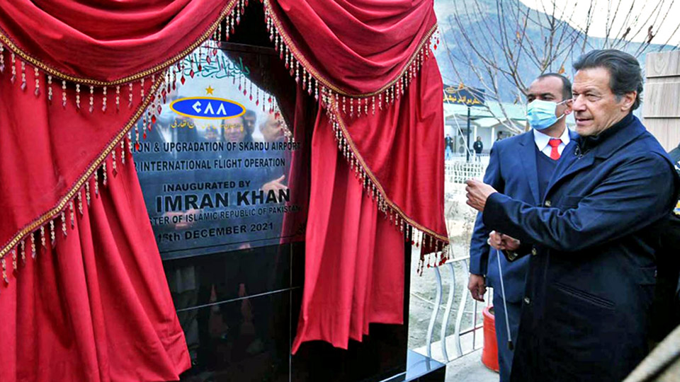 PM Imran Khan inaugurates world’s highest altitude Skardu Int’l Airport