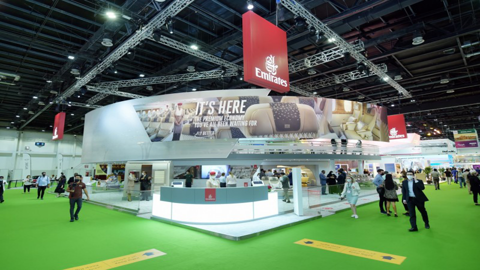 Emirates showcased its innovative products at ATM